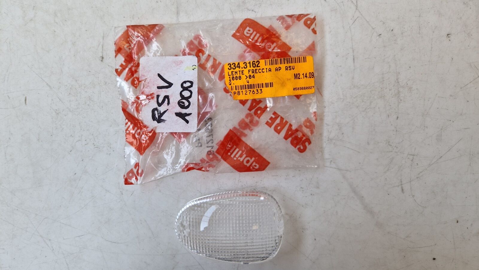Aprilia RSV 1000 2004 Lente freccia 8127633