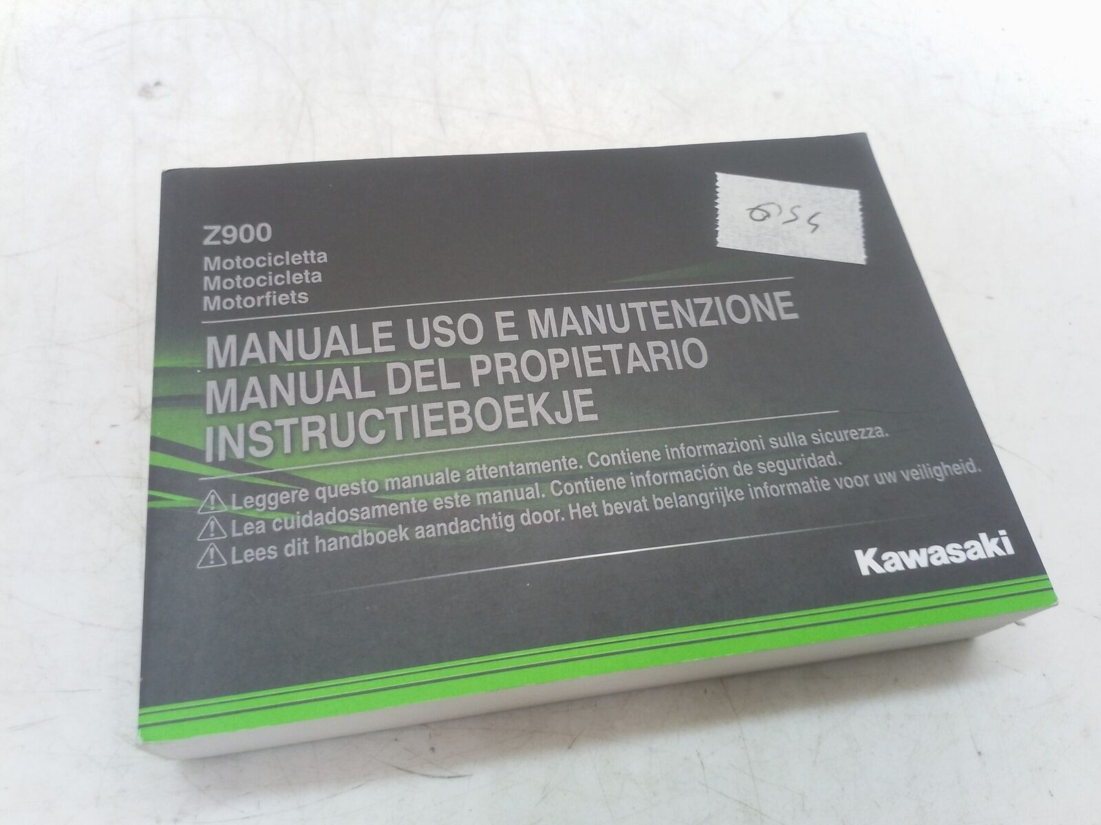 Kawasaki z900 20 libretto uso e manutenzione 998050042