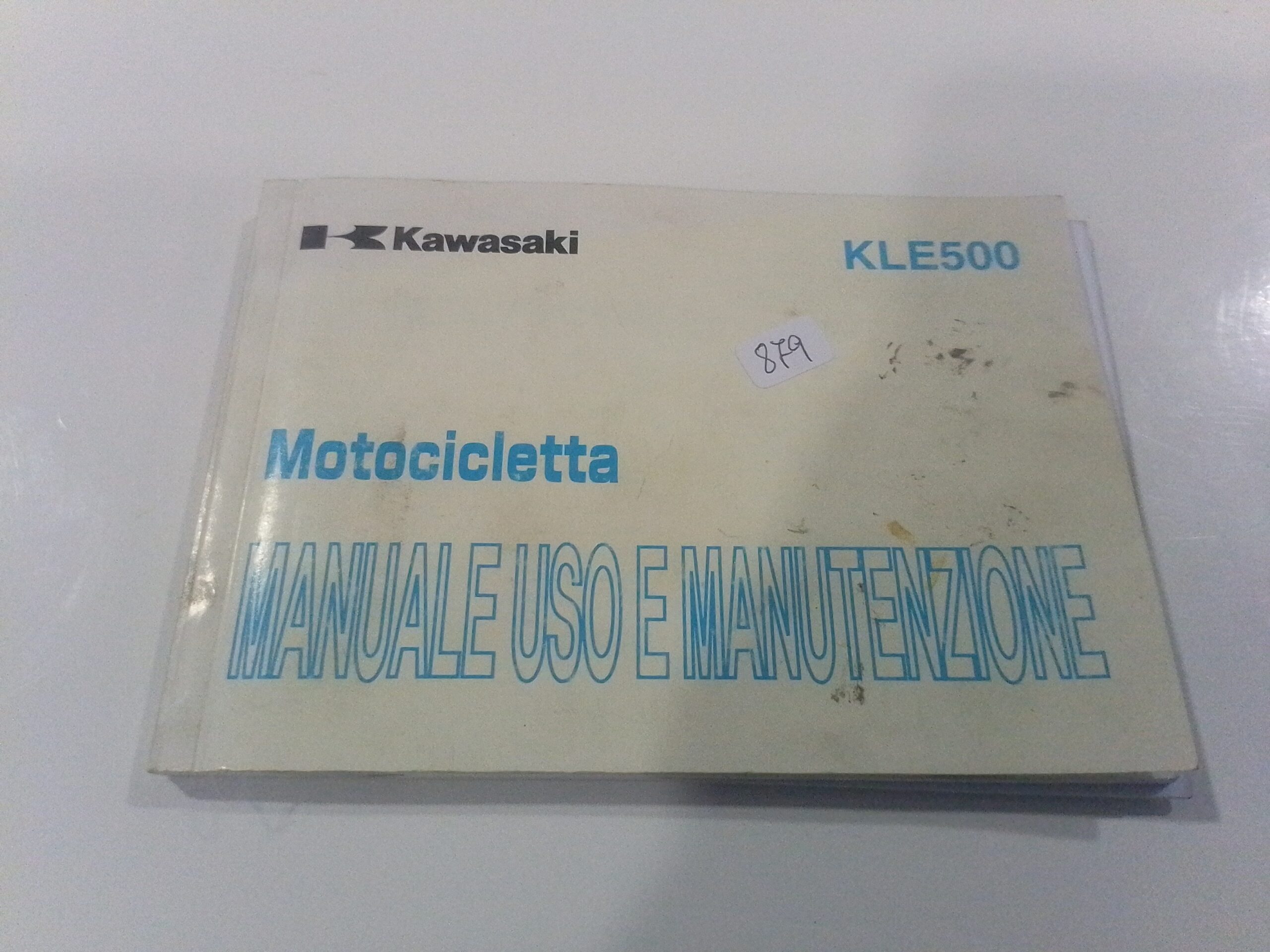 Kawasaki KLE 500 02 libretto uso manutenzione 999921028 vedi foto