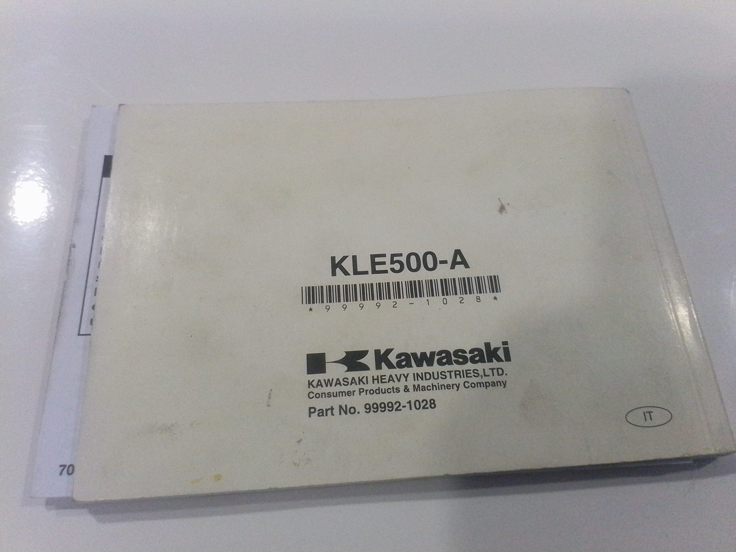 Kawasaki KLE 500 02 libretto uso manutenzione 999921028 vedi foto
