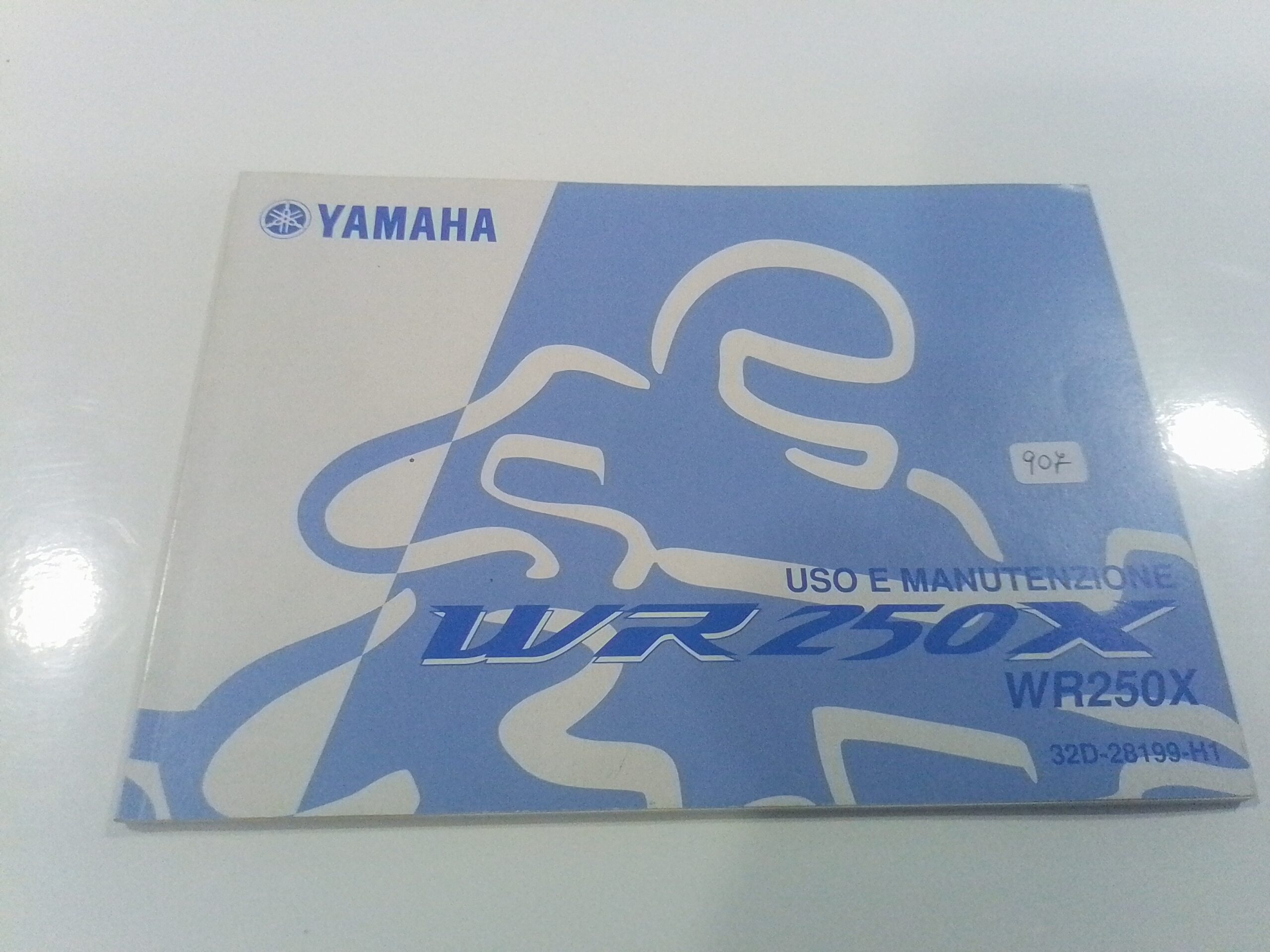 Yamaha WR 250 x 07 libretto uso manutenzione 32d28199h1