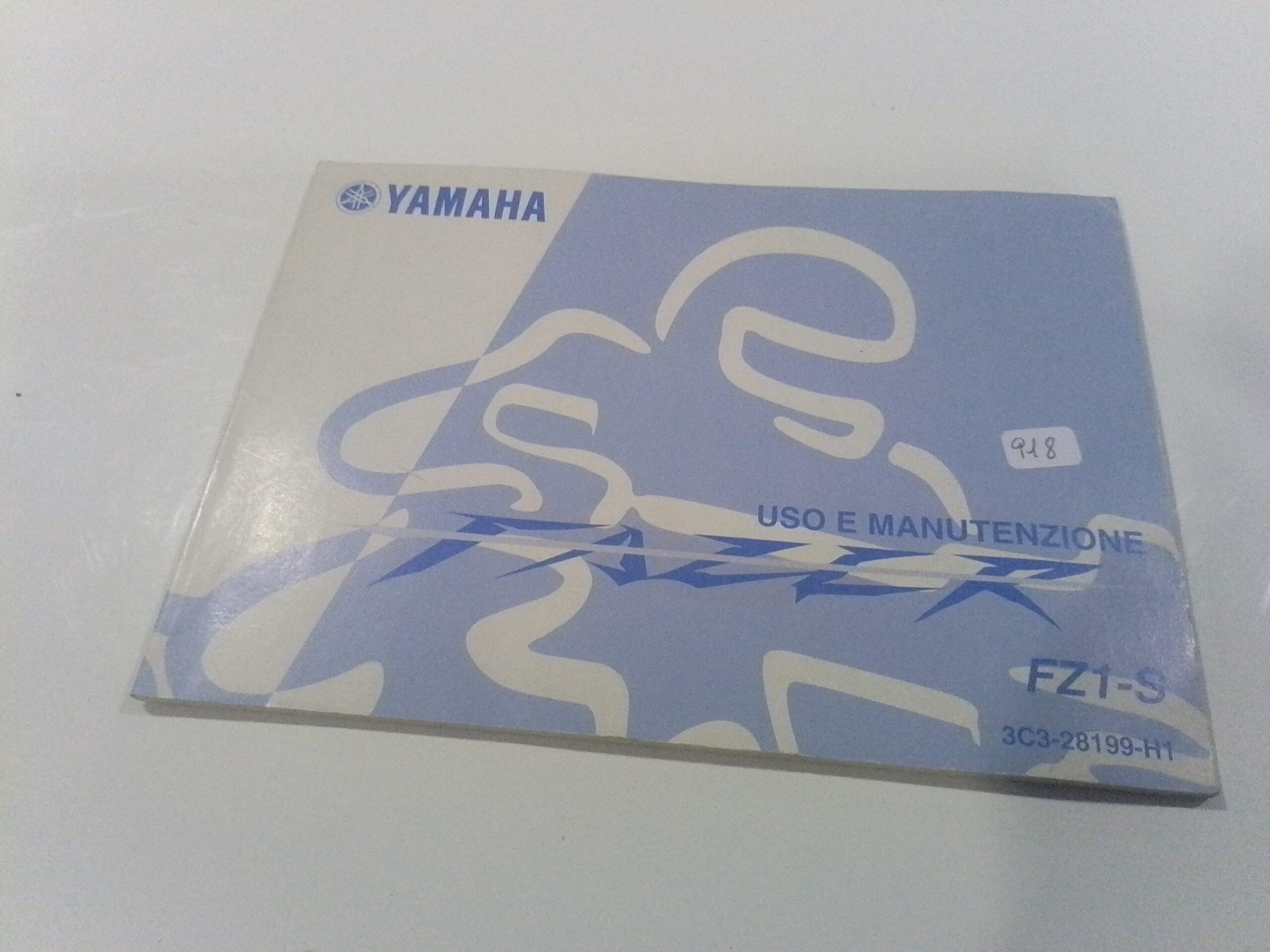 Yamaha Fazer 1000 06 libretto uso manutenzione 3c328199h1